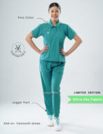 Customizable AQUABLAZE LIMITED EDITION - Ultra Lite Fabric / Polo Collar / Jogger Pant / 2 way Stretch(FemaleFullset) MKZ77 - Image 2