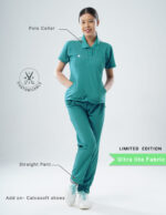 Customizable AQUABLAZE LIMITED EDITION - Ultra Lite Fabric / Polo Collar / Straight Pant / 2 way Stretch(FemaleFullset) MKZ78 - Image 2