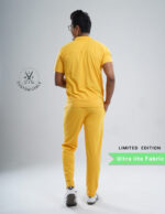 Customizable YEL LOVE LIMITED EDITION - Ultra Lite Fabric / Polo Collar / Straight Pant / 2 way Stretch(MaleFullset) MKZ241 - Image 4