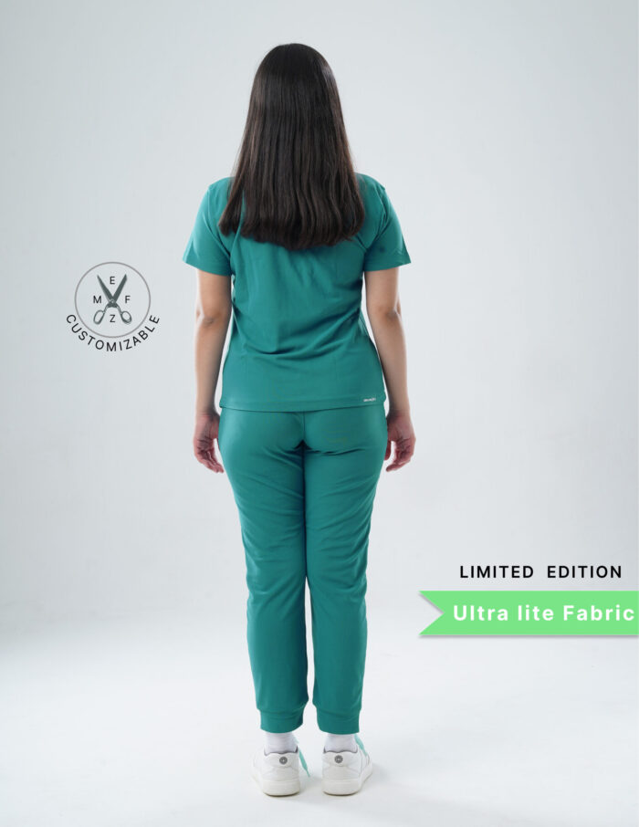 Customizable AQUABLAZE LIMITED EDITION - Ultra Lite Fabric / V Neck / Jogger Pant / 2 way Stretch(FemaleFullset) MKZ69 - Image 4