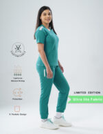 Customizable AQUABLAZE LIMITED EDITION - Ultra Lite Fabric / V Neck / Jogger Pant / 2 way Stretch(FemaleFullset) MKZ69 - Image 3