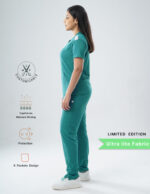 Customizable AQUABLAZE LIMITED EDITION - Ultra Lite Fabric / V Neck / Straight Pant / 2 way Stretch(FemaleFullset) MKZ70 - Image 3