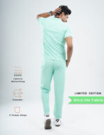 Customizable FROSTED MINT LIMITED EDITION - Ultra Lite Fabric / Mandarin / Jogger Pant / 2 way Stretch(MaleFullset) MKZ248 - Image 4