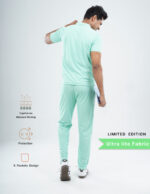 Customizable FROSTED MINT LIMITED EDITION - Ultra Lite Fabric / Mandarin / Straight Pant / 2 way Stretch(MaleFullset) MKZ249 - Image 3
