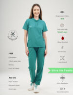 Customizable AQUABLAZE - Ultra Lite Fabric / Mandarin / Straight Pant / 2 way Stretch(FemaleFullset) MKZ72