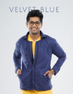 ROYAL JACKETS - VELVET BLUE / MALE - 6 POCKETS MKZ261