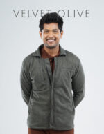 ROYAL JACKETS - VELVET OLIVE / MALE - 6 POCKETS MKZ262