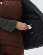 ROYAL JACKETS - VELVET OLIVE / MALE - 6 POCKETS MKZ262 - Image 3