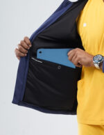 ROYAL JACKETS - VELVET BLUE / MALE - 6 POCKETS MKZ261 - Image 3