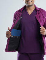 ROYAL JACKETS - VELVET PINK / MALE - 6 POCKETS MKZ263 - Image 2