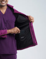 ROYAL JACKETS - VELVET PINK / MALE - 6 POCKETS MKZ263 - Image 3