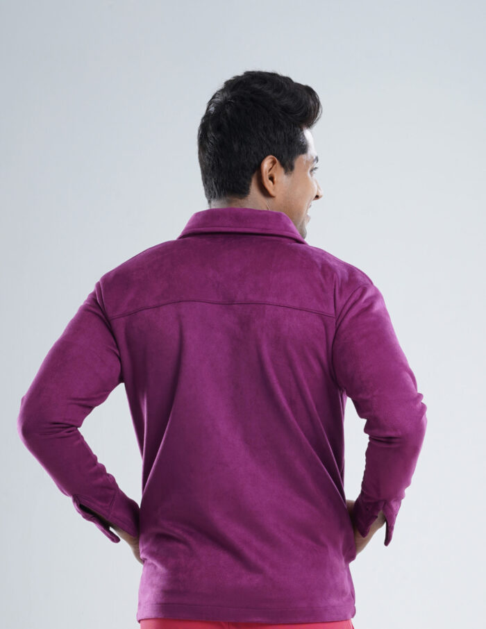 ROYAL JACKETS - VELVET PINK / MALE - 6 POCKETS MKZ263 - Image 4