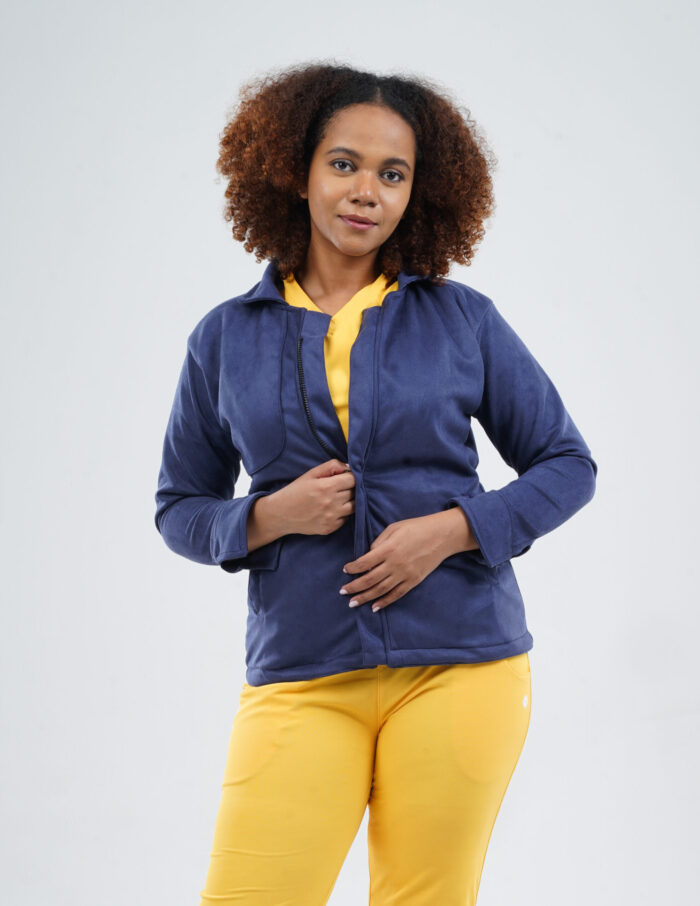 ROYAL JACKETS - VELVET BLUE / FEMALE - 5 POCKETS MKZ258 - Image 6