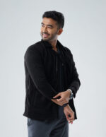 ROYAL JACKETS - VELVET BLACK / MALE - 6 POCKETS MKZ260 - Image 5