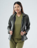 ROYAL JACKETS - VELVET OLIVE / FEMALE - 5 POCKETS MKZ257 - Image 4