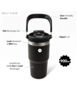 MEFZ FLASK / BLACK MKZ282 - Image 3